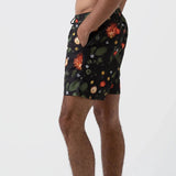 Sunspel Go Swimshort Hedgegrow Print