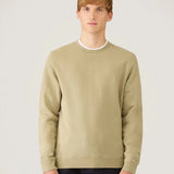 Sunspel Loopback Sweatshirt In Pistachio