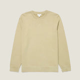 Sunspel Loopback Sweatshirt In Pistachio