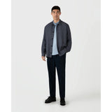 Sunspel Piqué Polo Shirt In Blue Mist