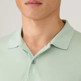 Sunspel Piqué Polo Shirt In Laurel