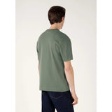Sunspel Relaxed Fit Heavyweight T‑shirt In Dusk Green