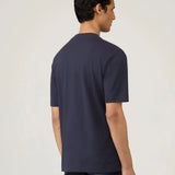 Sunspel Relaxed Fit Heavyweight T‑Shirt In Navy