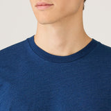 Sunspel Riviera Midweight T‑Shirt In Real Indigo