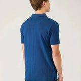 Sunspel Riviera Polo Shirt In Real Indigo