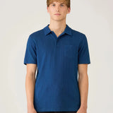 Sunspel Riviera Polo Shirt In Real Indigo