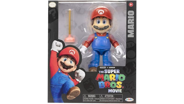 Super Mario Movie - 5” Figure Series – Mario™ Figure with Plunger Accessory