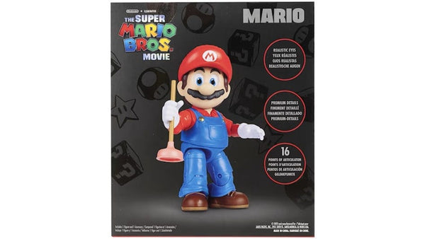 Super Mario Movie - 5” Figure Series – Mario™ Figure with Plunger Accessory