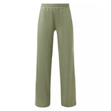 Sweaty Betty After Class Piped Wide Leg Trouser In Bracken Green