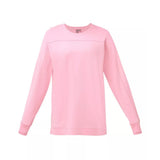 Sweaty Betty After Class Seam Detail Longline Sweatshirt In Deco Pink