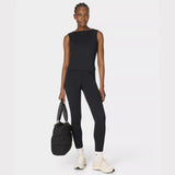 Sweaty Betty All Day Twist Back Bra Vest In Black