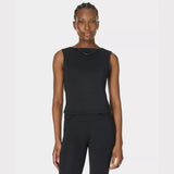 Sweaty Betty All Day Twist Back Bra Vest In Black