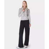 Sweaty Betty At Ease 30" Wide Leg Trouser In Black