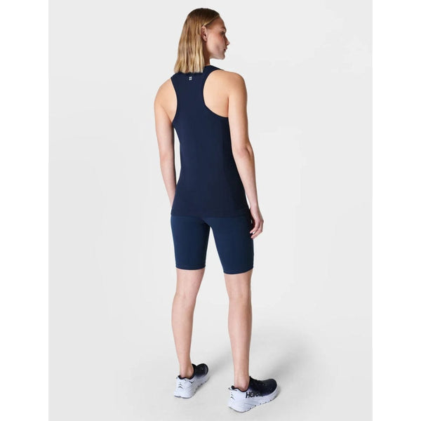 Sweaty Betty Athlete Seamless Gym Vest In Navy