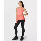 Sweaty Betty Athlete Seamless Workout Vest In Melon Pink