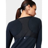 Sweaty Betty Breathe Easy Long Sleeve Top In Black