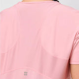Sweaty Betty Breathe Easy Mesh T-Shirt In Deco Pink