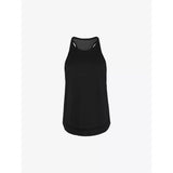 Sweaty Betty Breathe Easy Run Stretch-woven Tank Top In Black