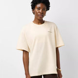 Sweaty Betty British Heritage Graphic T-Shirt In Cream Beige
