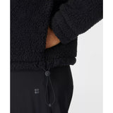 Sweaty Betty Canyon Fleece Zip Up In Black
