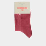 Sweaty Betty Crew Running Socks 2 Pack In Sienna Pink Tuscan Orange