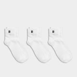 Sweaty Betty Essentials Mini Crew Socks 3Pack In White