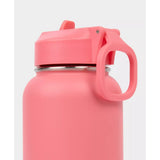 Sweaty Betty Keep It Chill Straw Water Bottle, 950ml In Melon Pink