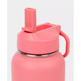 Sweaty Betty Keep It Chill Straw Water Bottle, 950ml In Melon Pink
