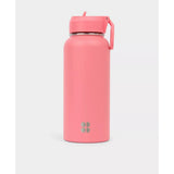 Sweaty Betty Keep It Chill Straw Water Bottle, 950ml In Melon Pink