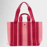 Sweaty Betty Knitted Stripe Bag In Melrose Pink