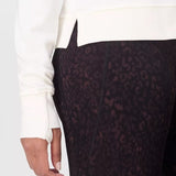 Sweaty Betty Organic Cotton  After Class Crop Sweatshirt In Lily White