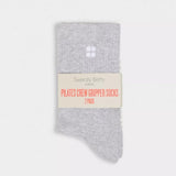Sweaty Betty Pilates Crew Gripper Socks 2 Pack In Grey