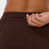 Sweaty Betty Power 6" Cycling Shorts In Espresso Brown