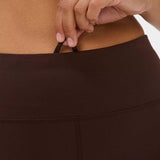 Sweaty Betty Power 6" Cycling Shorts In Espresso Brown