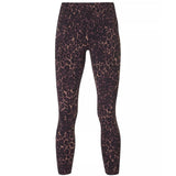 Sweaty Betty Power 7/8 Gym Leggings In Brown Wild Leopard Print