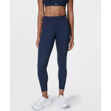 Sweaty Betty Power 7/8 Gym Leggings In Navy Blue