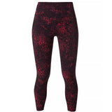 Sweaty Betty Power 7/8 Gym Leggings In Red Tortoise Print