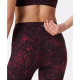 Sweaty Betty Power 7/8 Gym Leggings In Red Tortoise Print