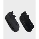 Sweaty Betty Reformer Trainer Gripper Socks 2 Pack In Black/Grey