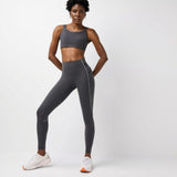 Sweaty Betty Runner's High Power Reflective Leggings Grey