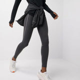 Sweaty Betty Runner's High Power Reflective Leggings Grey