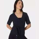 Sweaty Betty Soft Flow Studio Wear Your Way T-Shirt In Black