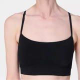 Sweaty Betty Spirit Restored Yoga Bra in Black