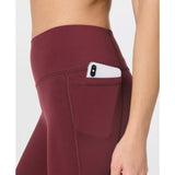 Sweaty Betty Ultimate Studio 7/8 Leggings In Garnet Red