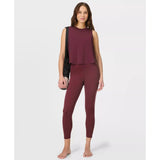 Sweaty Betty Ultimate Studio 7/8 Leggings In Garnet Red