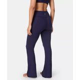Sweaty Betty Ultimate Studio Flare Trousers In Navy