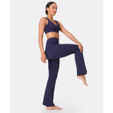 Sweaty Betty Ultimate Studio Flare Trousers In Navy