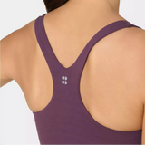 Sweaty Betty Ultimate Studio Yoga Racerback Bra in Neptune Purple