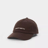 Swseaty Betty Embroidery Cap In Espresso Brown