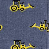 Swole Panda Digger Bamboo Socks In Yellow